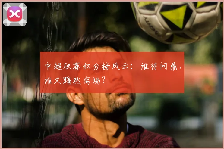 中超联赛积分榜风云:谁将问鼎,谁又黯然离场?